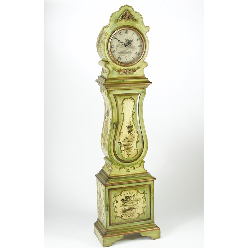 80'' H Solid + Manufactured Wood Grandfather Clock