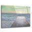 Art mural en verre épique «Sunrise Dock» par Sue Schlabach-106413477