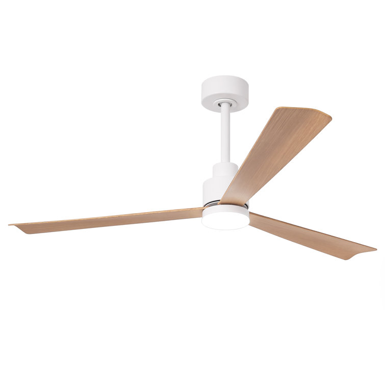 52" 3 - Blade Ceiling Fan With LED Lights And Remote Control