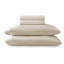 4-Piece Queen Stretch Jersey Sheet Set,Ivory