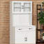 Armoire de rangement autoportante Kitchen Pantry-1222283923