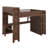 Queen Size Loft Bed With Shelves & USB, Solid Wood Loft Bed With Desk And Storage Wardrobe, Ladder And Guardrails-73090742