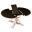 Table de salle à manger ronde et ovale extensible-1671100055