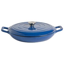 Enameled Cast Aluminum Dutch Oven With Lid 4.7L Nonstick Braised