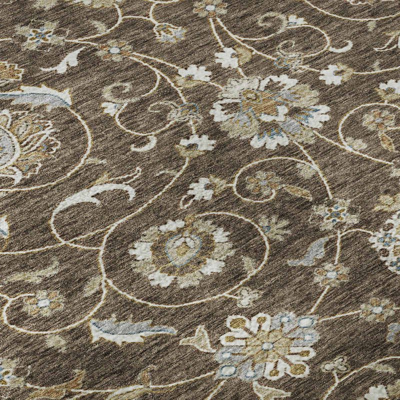 Premium Machine Washable Gurubaksh AMF1149 Moroccan Rug, Rectangle 1 pi 8 po x 2 pi 6 po
