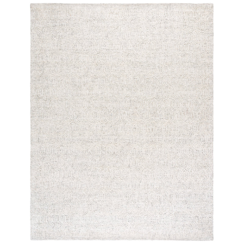 Naviyan 101 Area Rug In Silver, Rectangle 8' x 10'
