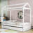 Delf Twin Platform Bed with Trundle