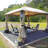 Sunjoy Moorehead 11 x 13 ft. Gazebo with LED Lighting and Bluetooth Sound-47916325