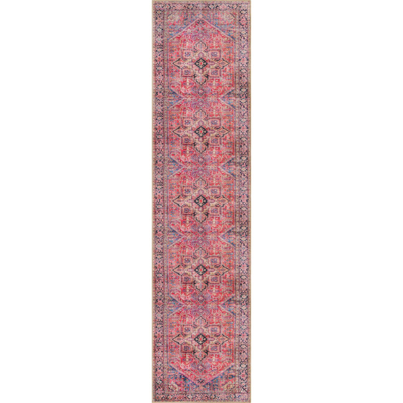 Oppie Moroccan Indoor Rug, Runner 2'6" x 10'