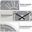 Round Glass Diamond Accent Wall Clock