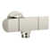 Exhale Wall-Mount Supply Elbow with Bracket and Volume Control