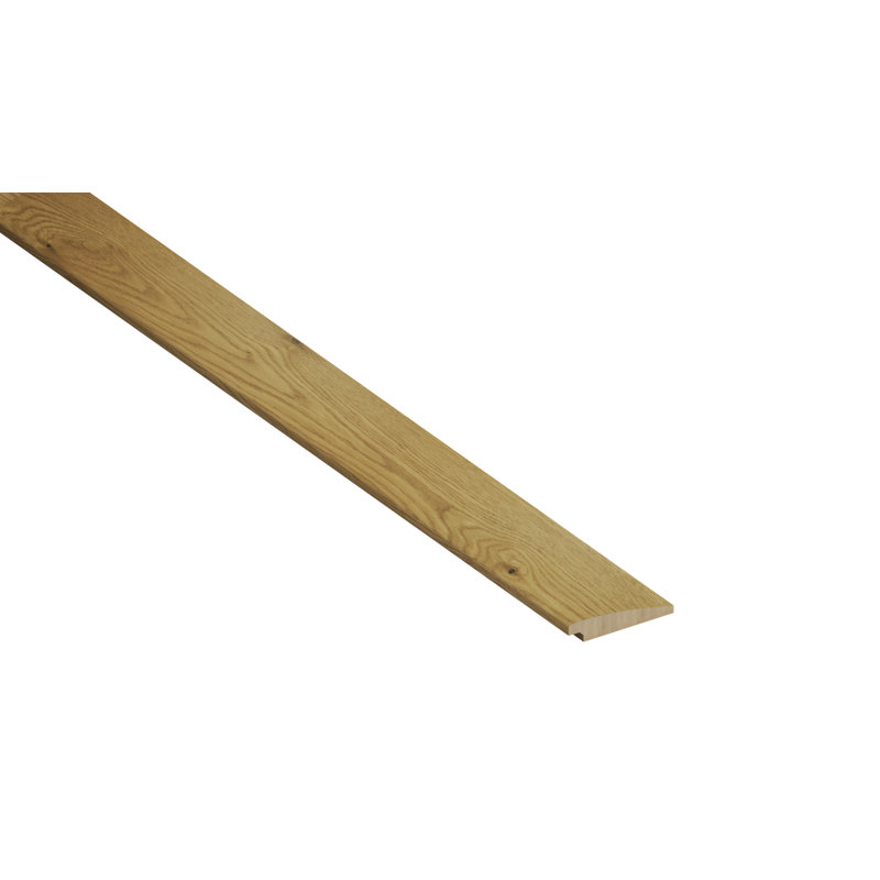 0.43 in. T x 78 in. L x 1.49 in. W Waterproof Wood Flooring Trim Surface Reducer, Marahau
