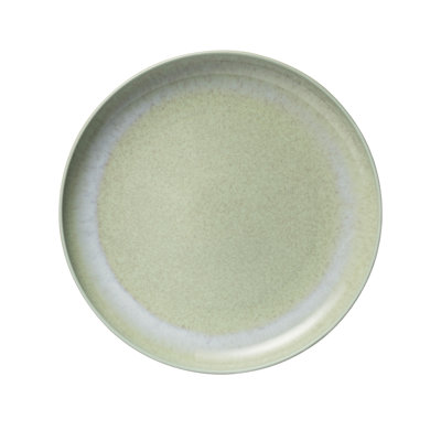 comme. par Villeroy & Boch Assiette à pain / à déjeuner Alga Perlemor, porcelaine de qualité supérieure, fabriquée en Allemagne, parfaite pour le pain, les collations ou les desserts, va au lave-vaisselle et au micro-ondes, 8 x 8 x 1 po, vert