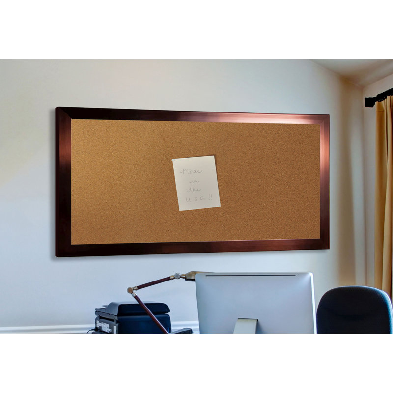 Babillard mural Linlin Barnwood, H 2 pi 4 po x l 1 pi 10 po, Bronze