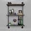 Hardwick 3 Piece Solid Wood Accent Shelf