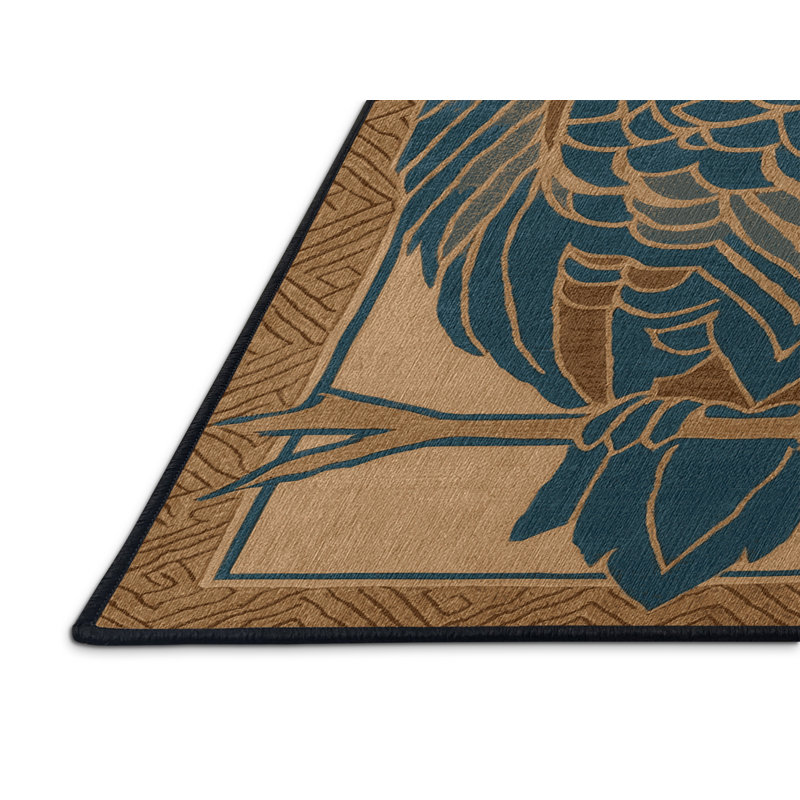  Tapis hawaïen lavable, Rectangulaire 3 pi x 5 pi