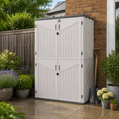Vertical Storage Sheds HDPE Outdoor  Storage Cabinet - 1800L
