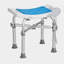 Chaise de douche pour douche intérieure, tabouret de douche à hauteur réglable avec support à barre transversale, siège de douche pour baignoire de douche, siège de tabouret de baignoire antidérapant pour personnes à mobilité réduite, 500 lb