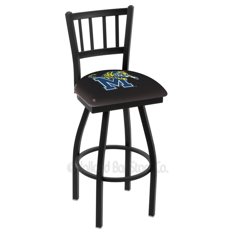 NCAA Swivel 25" Counter Stool, 30" Height, Memphis