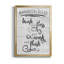 "Bathroom Rules" - Art textuel sur toile-970952469-970952468