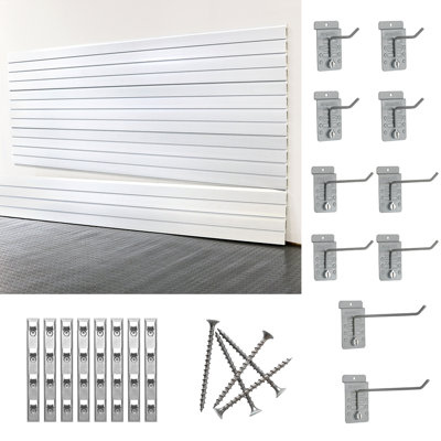 Slatwall Large Standard Duty Starter System