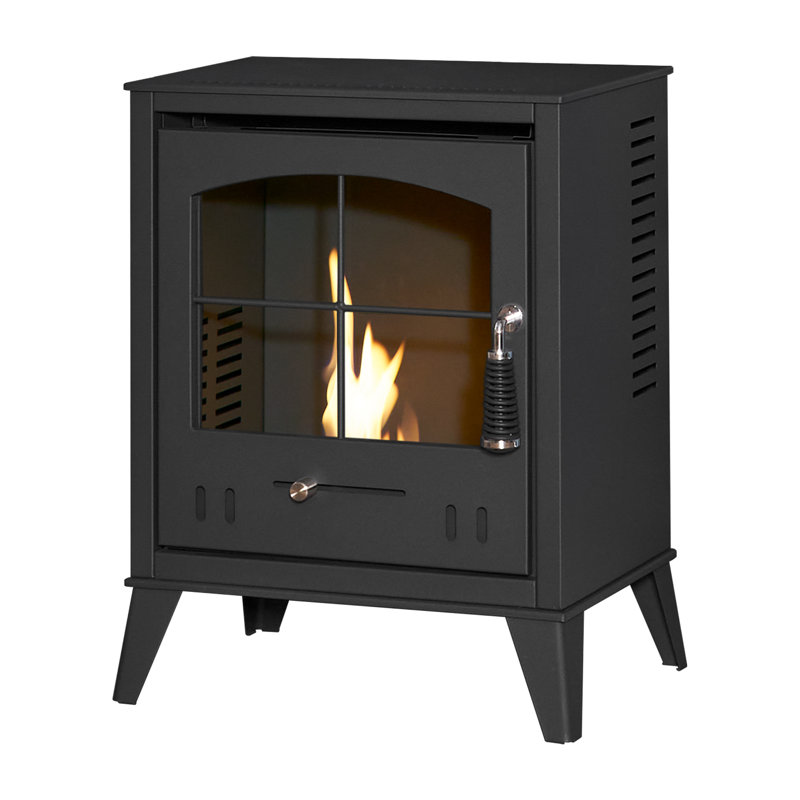 Addyson Belfry Heating 45.7 cm W Black Bio-Ethanol Stove