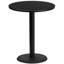 Plateau de table rond en stratifié de 24 po avec base de bar ronde de 18 po Jamey-1870724604-1867976237-1867976236