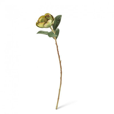 Fleur artificielle verte Magnolia