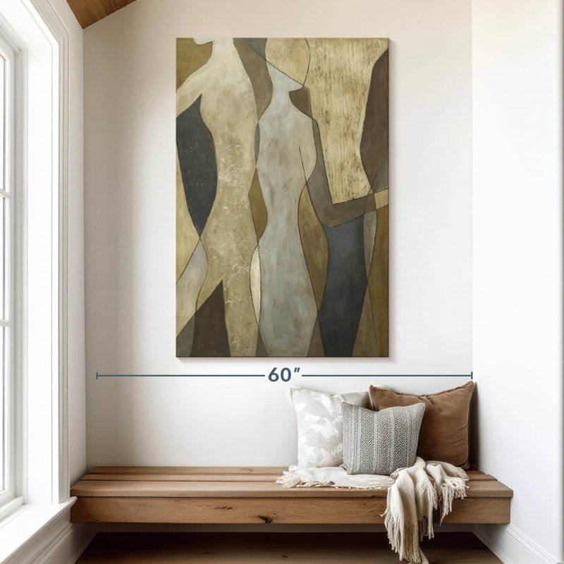 Leisha Figure Overlay II, 51" H x 34" W