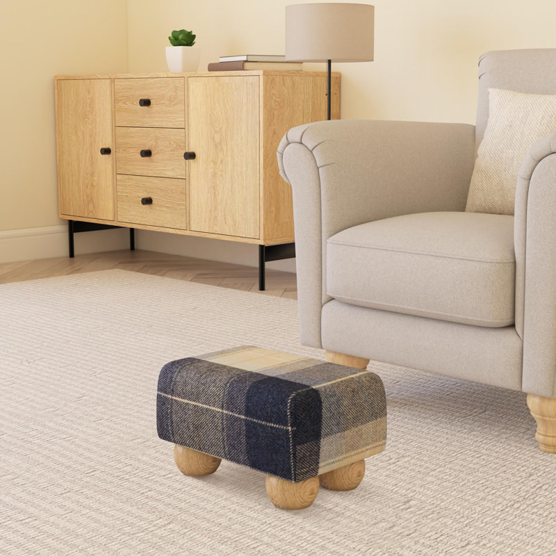 Manufactured Wood Accent Stool, Natural