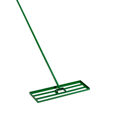 Lawn Leveling Rake, 36"x10" Level Lawn Tool, Heavy-duty Lawn Leveler with 78" Steel Extended Handle, Yard Leveling Rake Suit for Garden, Golf Lawn, Fa