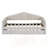 Twin Size Upholstered Daybed with Trundle, Velvet Sofabed with USB Charging Ports, No Box-Spring Needed