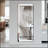 64X21 Inch Full-Length LED Lighted Vertical Mirror, Adjustable Bracket, Dimmable, Aluminum Frame, Black