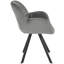 Aella Dinning Chair 2pack Grey Velvet-702369503