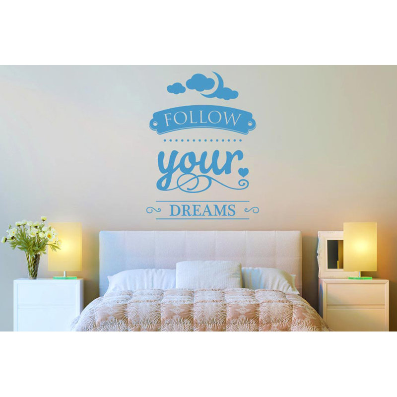 Wall Decal, Medium, Blue