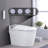 Ceramic Smart Toilet, Night , Blackout Flush, Side Knob Flush. 15.41In Width, 30.9In Package Depth Self-Cleaning Nozzle Warm Air Dry, . White Ceramic, 27.03In Deep,