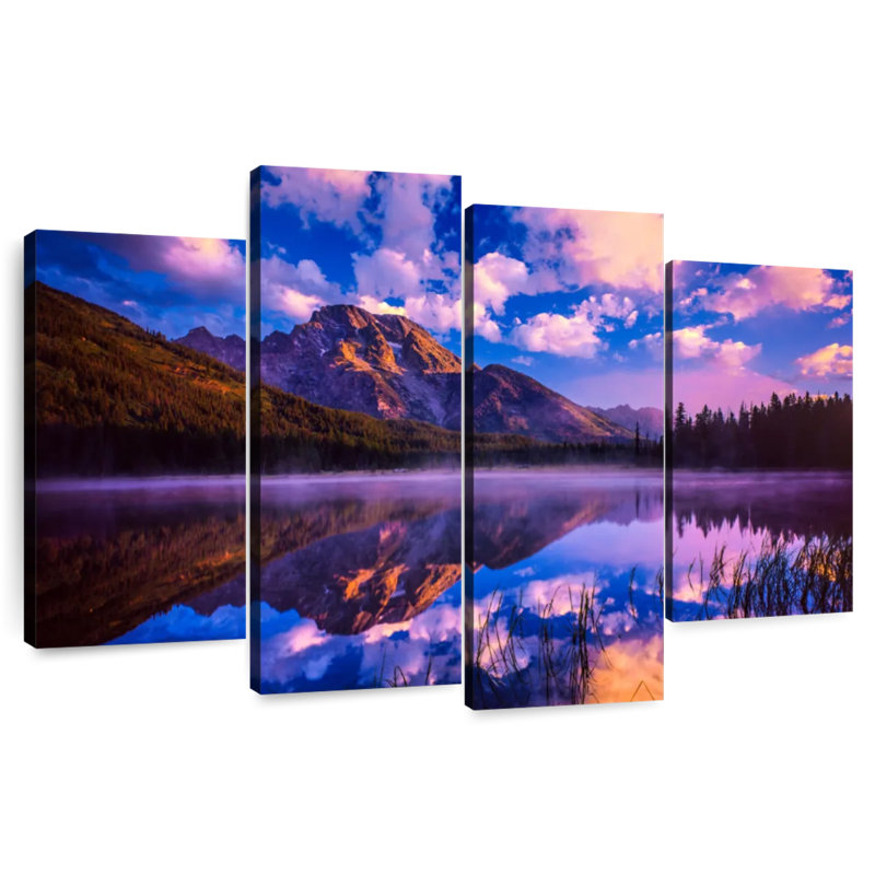 Alvord Grand Teton, ciel printanier, H 32 po x l 52 po
