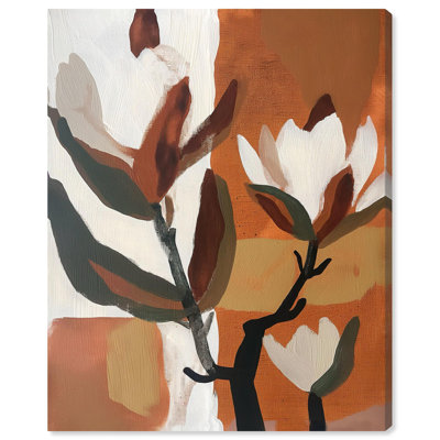 Timeless Brownstone Fall Flowers by Art Remedy