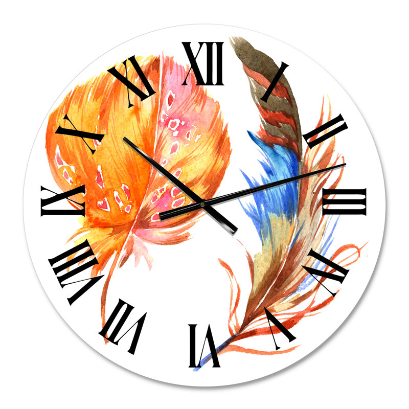 Horloge murale bohème et éclectique, Petit