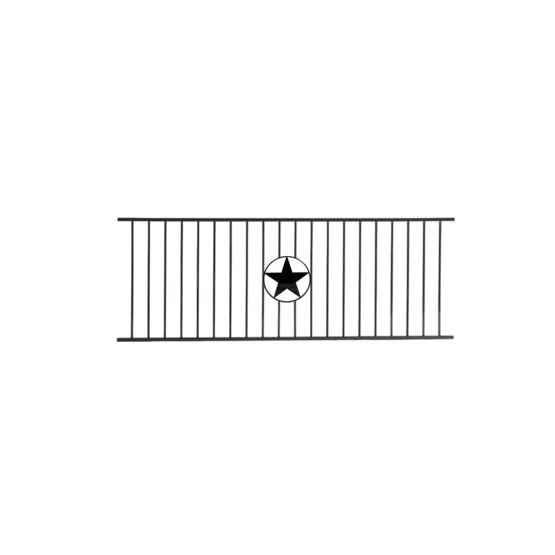 Fe26 2D Star Ornamental Insert Gloss Black