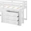 Lit mezzanine simple avec armoire et tablette-521666153
