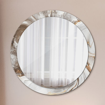 Huldar Glass Flat Wall Mirror
