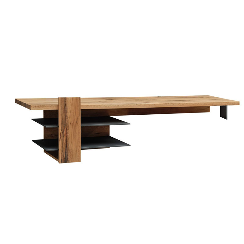 Frankfurt Unfinished TV Stand, 53cm H x 200cm W x 50cm D