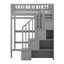 Lit mezzanine double avec tiroirs Jarlegav Kids-619752164