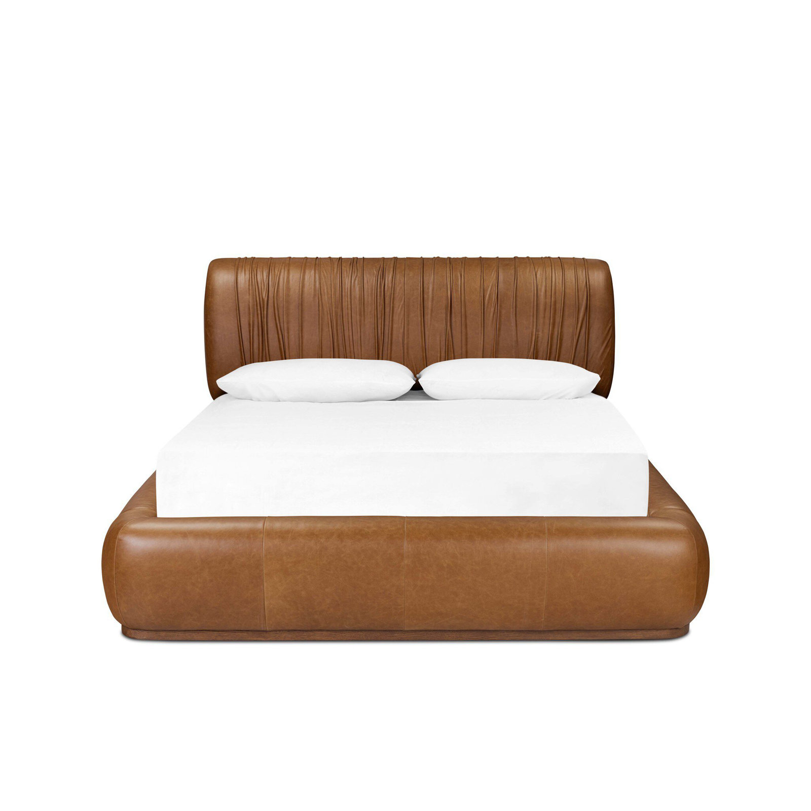Ronaldo Bed-Sonoma Chestnut-King, King