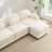 Cloud Comfort Sectionals Teddy 3 Seat Modern Modular Home Sofa