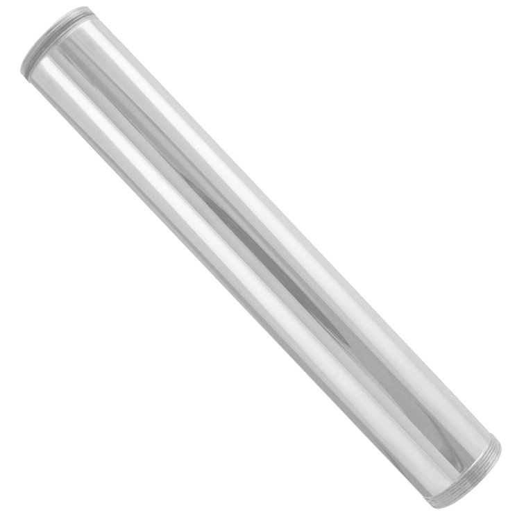 1-1/4" OD x 12" Double End Threaded Lavatory Sink Drain Extension Tailpiece
