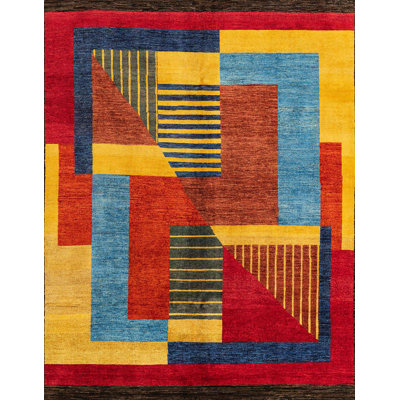 Tapis abstrait moderne 4200