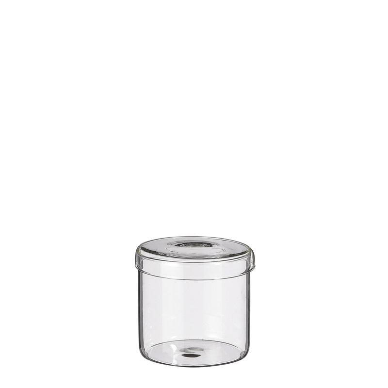 Verre Bina Cannes, Transparent, H 6,25 po x l 4,75 po x P 4,75 po