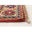 Tapis en laine rouge/doré 3 pi 5 po x 5 pi gazni one-of-kind à la main-noué la 2010 Hypoluxo
